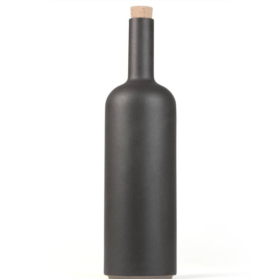 hasami porcelain Hasami Flasche | Mattschwarz Glasiert | Hasami Porcelain