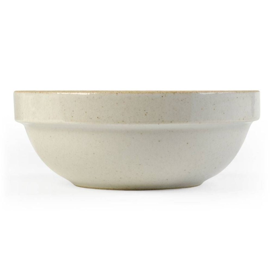 hasami porcelain Hasami Tiefe Schale | O 14,5 Cm | Hellgrau Glanzend Glasiert | Hasami Porcelain