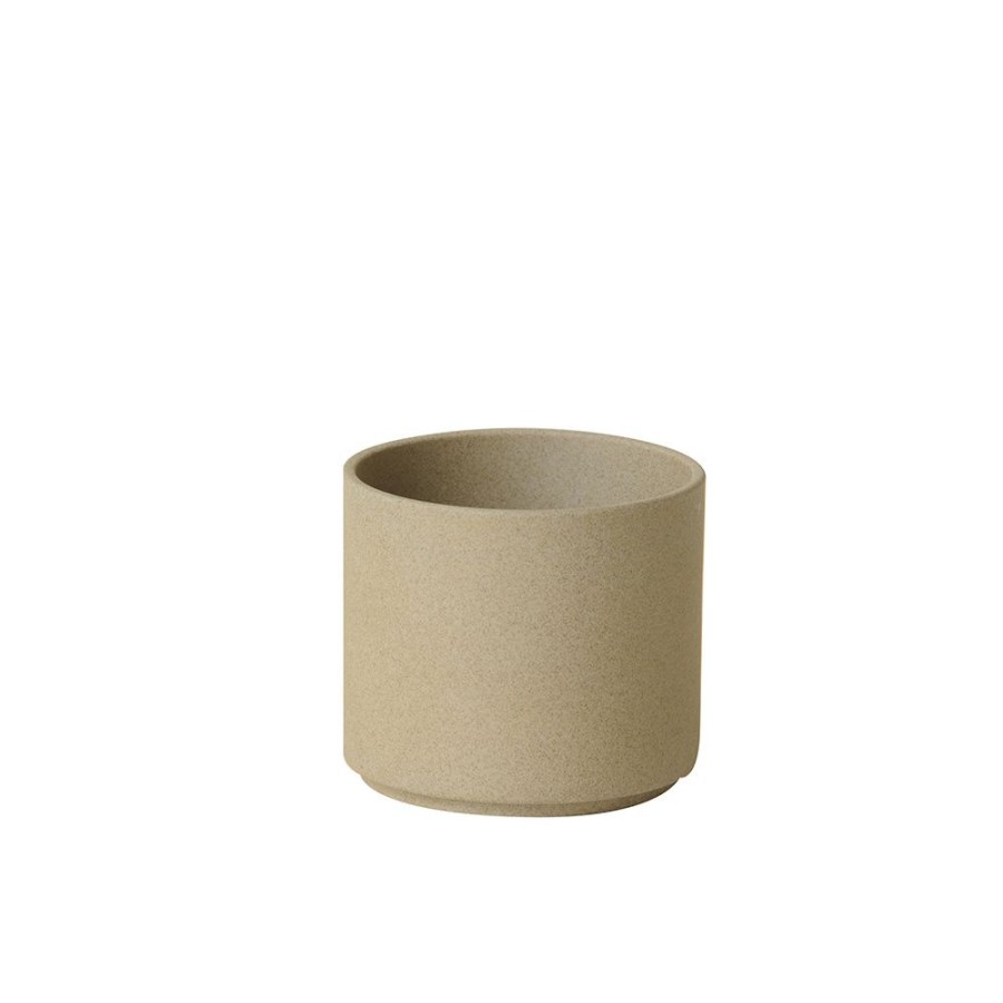 hasami porcelain Hasami Becher/Zylindrische Schale | O 8,5 Cm, H 7,2 Cm | Sand | Hasami Porcelain