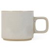 hasami porcelain Hasami Tasse | Hellgrau Glasiert | Hasami Porcelain