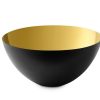 normann copenhagen Krenit Schale | 25 Cm Goldfarben | Servieren