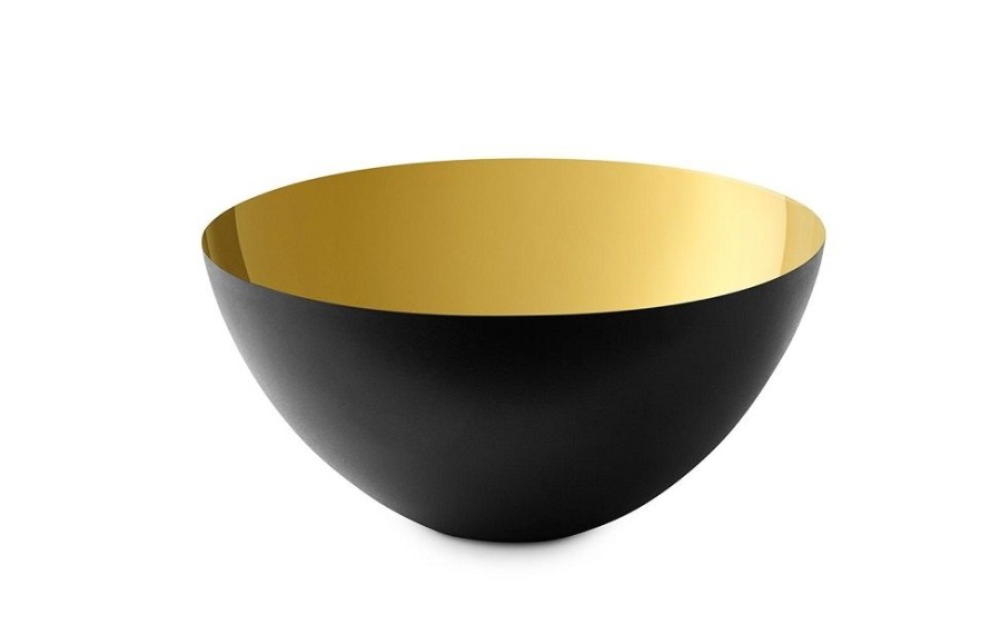 normann copenhagen Krenit Schale | 25 Cm Goldfarben | Servieren